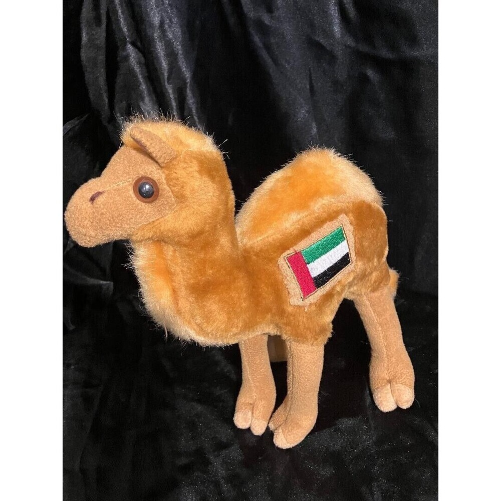 United Arab‎ Emirates Stuffed Camel Plush Toy 10" - Al Jaber